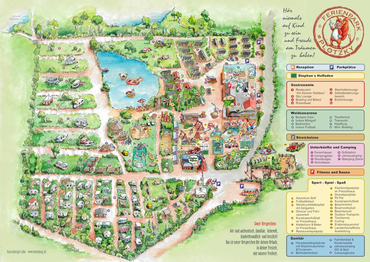 Ferienpark Plötzky Schönebeck Exteriér fotografie